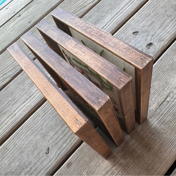 Vintage Embroidered Squirrel Rabbit Mouse Chipmunk Cottagecore Woodlands Animals - Picture 6 of 12